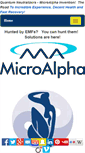 Mobile Screenshot of microalpha.com