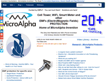 Tablet Screenshot of microalpha.com